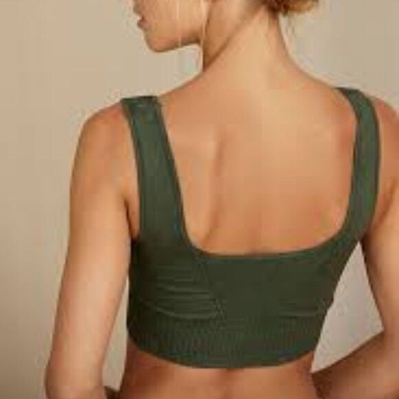 Free People Good Karma Square-Neck Bra Size M/L NWOT - Picture 4 of 6